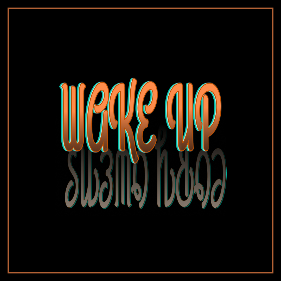 Abum cover for song title wake up by cory owens
